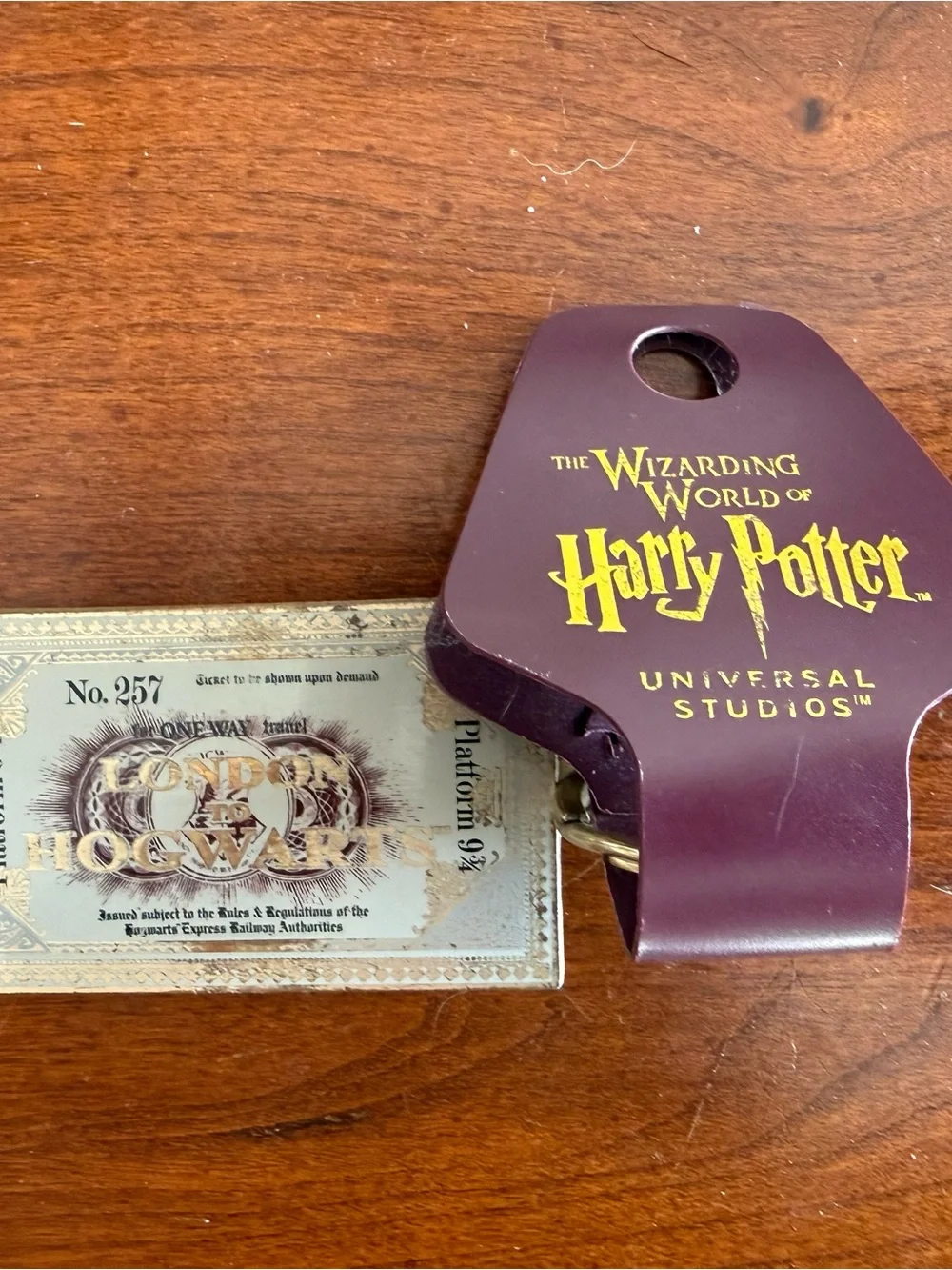 Harry Potter Maroon Platform 9 3/4 Luggage Tag by The Wizarding World